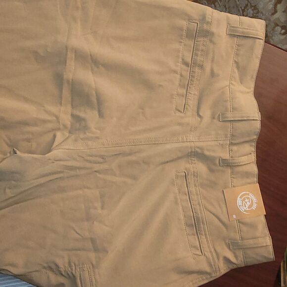 Men's Panama Jack Hybrid Shorts NEW 32W Tan *Stretch, Quick-Dry Easy Care Chino - Picture 7 of 16